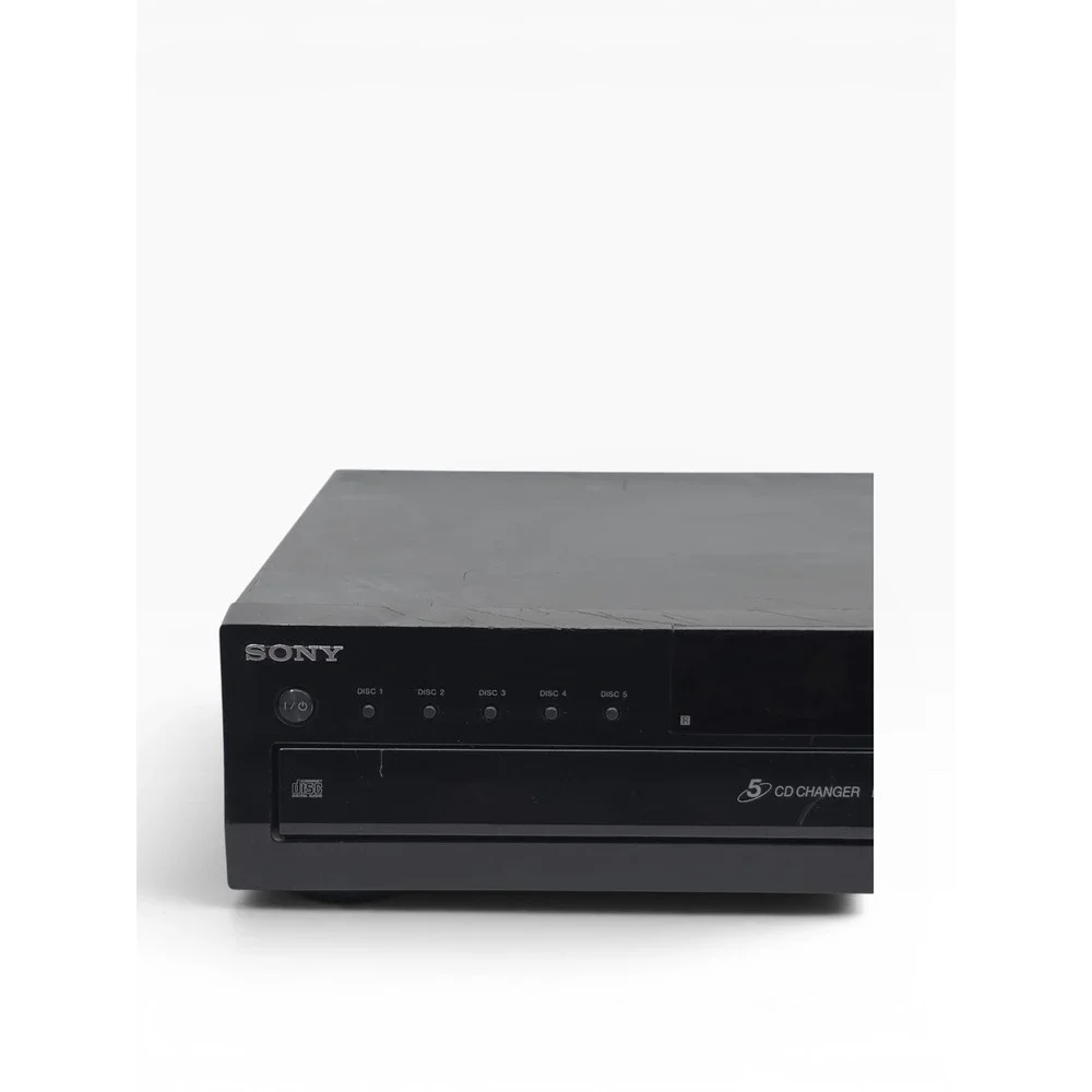 Sony CDP‑CE500 5‑Disc CD Changer USB Recording Tested Works Clean No Remote